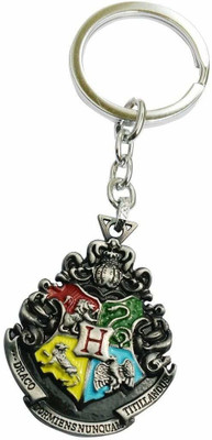 Mistazzo Silver Harry Potter Double Sided Inspired Hogwarts Key Chain
