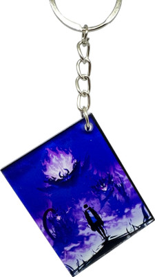 Weeb Corner Solo Leveling Sung Jin-Woo with Shadows Bellion, Igris & Beru Keychain Key Chain