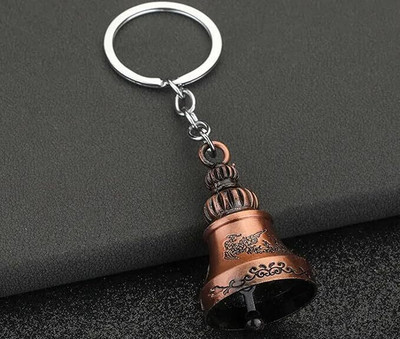 vcom Guardian Bell Keychain for Bike, Car & Home Key Chain