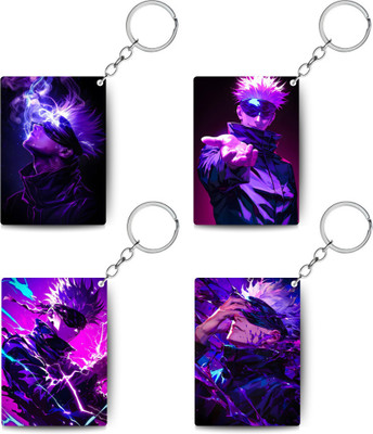 Gifting Domus Printed Keychain Satoru Gojo (Jujutsu Kaisen) Key Chain