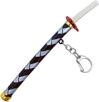 ANIKRAFT Katana Keychain Sword with Cover | lMetal Keychain for Bike| Keychain for Men Key Chain