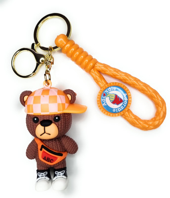 Swasti SILICONE KEYCHAIN BROWN BEAR Key Chain