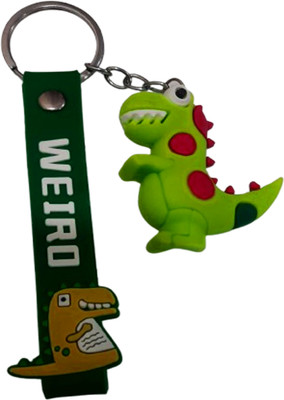 ParshvGroups Cartoon Characters Key chain, Cute Silicon 3D Keychains, (Pack of 1) Key Chain