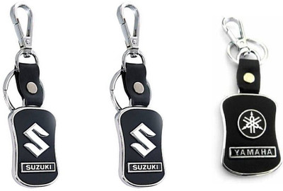GSV Suzuki ,YAMAHA logo Leather hook Keychain best quality keychain Key Chain