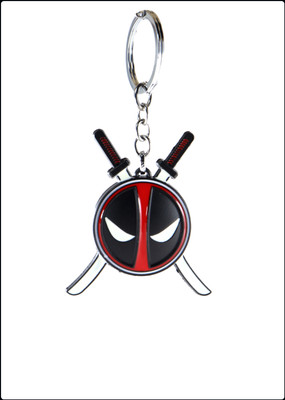 gtrp Deadpool singlesided metal With sword Key Chain-A Key Chain