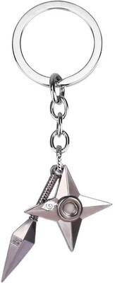 RainSound Metal Kunai Shuriken Naruto Anime Key Chain