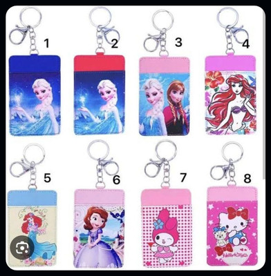 Jainzon Get any one random cartoon character theme id card holder keyring_ak204 Key Chain