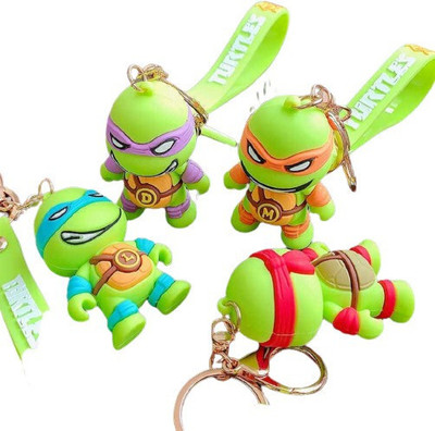 gtrp keychain-Ninja Turtle (Multi Color) (Single Piece) Key Chain