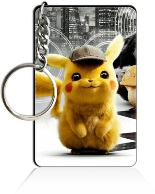 Party Gift Printed Wooden Rectangle Hero key ring Keychain PGRQ255KY(73) Key Chain