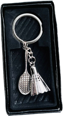 Skycart Metal Badminton Sports Keychain345 Key Chain