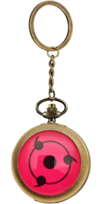Jainjon Trending Naruto Action Pocket Watch Car Bike Key Chain Key Ring Key Chain