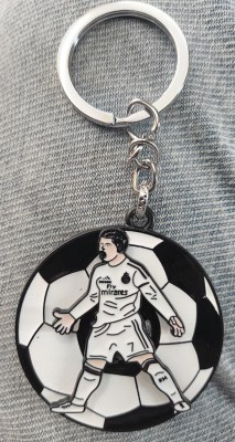 mik FOOTBALL IDOL 36O DEGREE ROTATE Key Chain