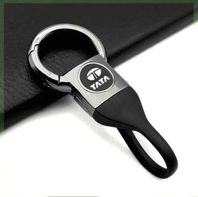 Sbb Novelty Zinc Alloy Fob Heavy Duty Keychain For All tattaa Car Model Round Shape Key Chain