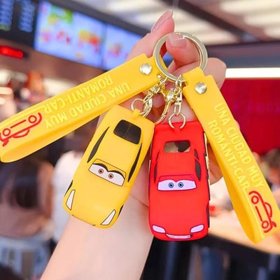 Funfob Mc- Queen Car Random Keychain Collectible For Boys & Girls Gifting Key Chain