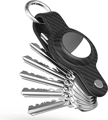 Zapper AIRTAG KEY ORGANISER (AIRTAG NOT INCLUDED) CARBON FIBER DESIGN Key Chain