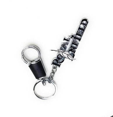 Jdp Novelty Metal Keychain Black Colour with Hook Key Chain
