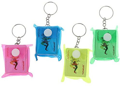 Pinaka Mini Sized Pack Of Actual playing Cards Set of 4 Keychain Key Chain