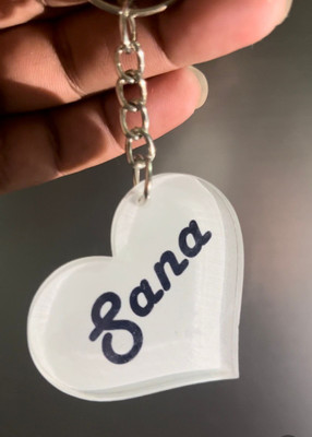 PRINTG PGACRYHEARTKEYCHAIN001 Key Chain