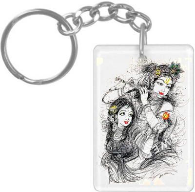 hamsa print world HamsaPrint_K1362 Key Chain