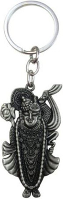 PEARLISH Lord Krishna Avtar Shree Nath Ji Solid Metal Keychain K-1 Key Chain