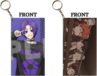 Hariyaali Enterprises LLP MIKAGE KUN SOCCER X KARASUNO STRESSED ABOUT THE GAME Unique Style 2 pcs Combo Key Chain