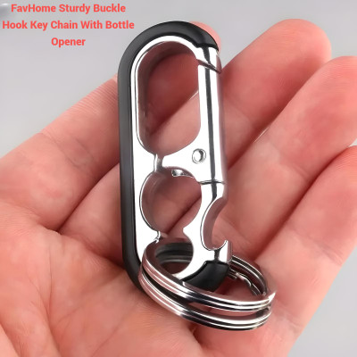 FAVHOME Key Chain With Bottle Opener Key Chain