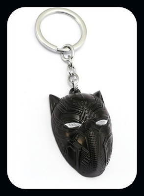 gtrp Keychain-Black Panther Face Mask Marvel Avengers Key Chain