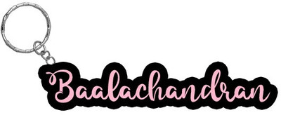 SY Gifts BPK Baalachandran Name Keychain Key Chain