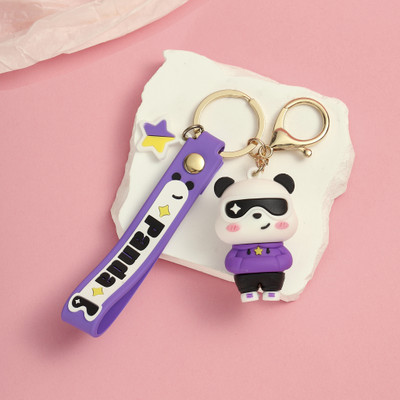 Salty Pookie Panda Keychain for Men & Women | Fancy & Stylish Key Chain