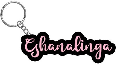 SY Gifts BPK Ghanalinga Name Keychain Key Chain