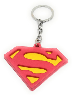Key Era Superman Single Side Plastic Key Chain