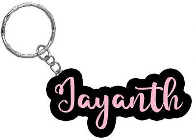 SY Gifts BPK Jayanth Name Keychain Key Chain