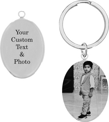 Sullery Custom Photo Dog Tag Personalized Keyring With Picture for Unisex CPSkey112 Key Chain