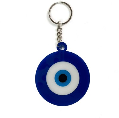 mapperz Evil Eye Keychain Good Luck Charms Protection Evil Eye Ornament for Car Key Ring Key Chain