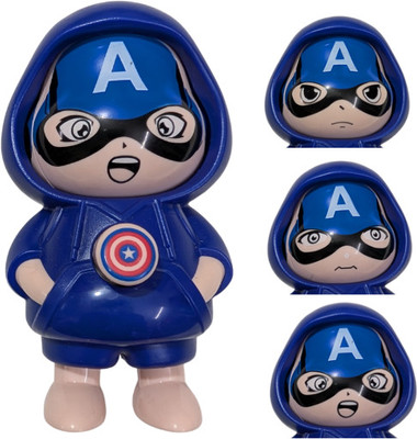 VJMART Face changing toy with keyring | Captain Toy Face change Key Chain