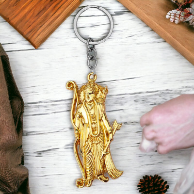 Shiv Jagdamba Double Sided Religious Lord Shree Ram Keychain ShivKey202424 Key Chain