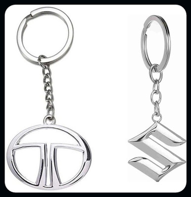 GSV SuzukiTata Logo silver Keychain keychain_J600 Key Chain