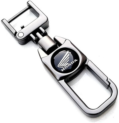 Mistazzo Metal Hook Keychain Keyring For Honda Bikes And Scooty Keys Key Chain
