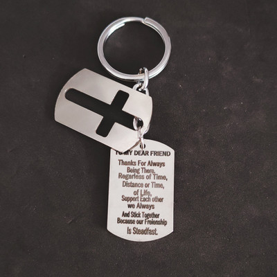 Shiv Jagdamba To My Dear Friend Keychain LCShivKey202346 Key Chain