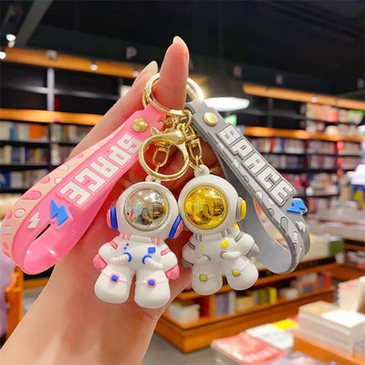 posxo Keychain Space, Astronaut 2pcs Keychain for Car, home, school bag Key Chain