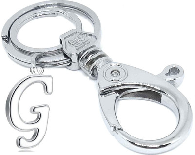 Mundkar Keychain Ring Hook G Alphabet Key Chain