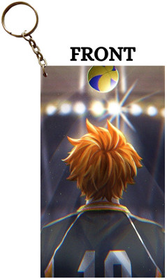 Hariyaali Enterprises LLP Haikyu!! KARASUNO NUMBER 10 TINY GIANT Key Chain