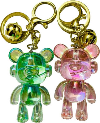 GKM Transparent Theme Panda hgh quality combo set keychain for gifting Key Chain