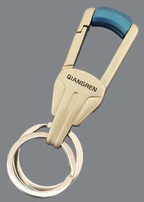 Qiang Ren AS-81 Hook Type Stylish Metal Car Keychain Keyring Key Chain