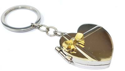 ShopTop Imported quality Heart Shape Photo Frame keychain Key Chain
