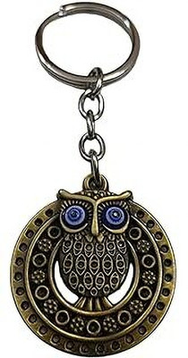 Nehuu creation Evil Eye Owl Shaped keychain For All Key Chain