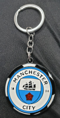 mik MANCHESTER CITY SPINNER METAL Key Chain