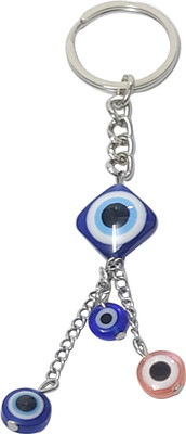 heeva creation Evil Eye KeyChain..(Colour-Multi).1 Piece. Key Chain