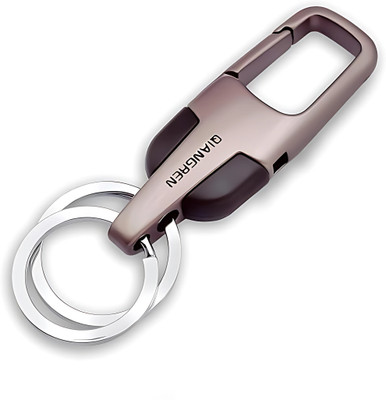 Krishna Trading Qiangren Premium Metal Keychain for Men – Stylish, Durable & Multi-Purpose Key Chain