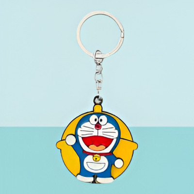 trisha enterprises Doremon Rotable Keychain Key Chain